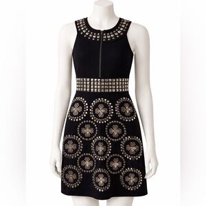 Diane von Furstenberg studded dress